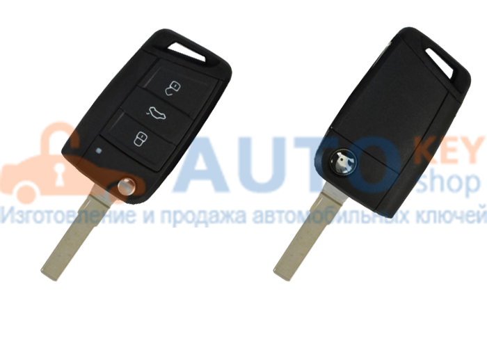 Ключ для Skoda Octavia A7 2013-2021 (Оригинал) *